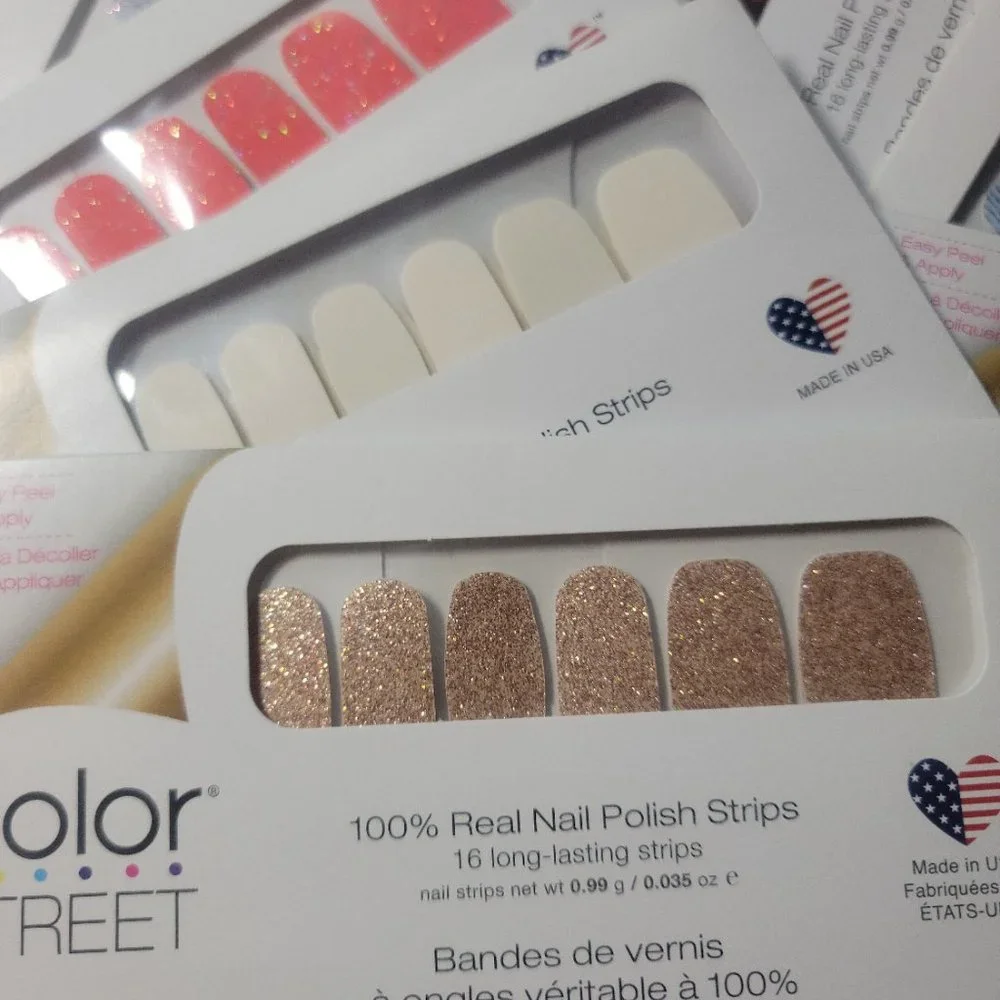 ✨ Color Street – Mystery Bundles✨  5 sealed, new sets.  Includes FREE Gifts!!!